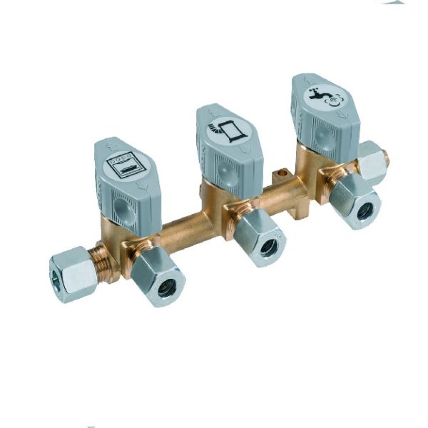 Разпределителен блок DSV-AB3 PS 5bar